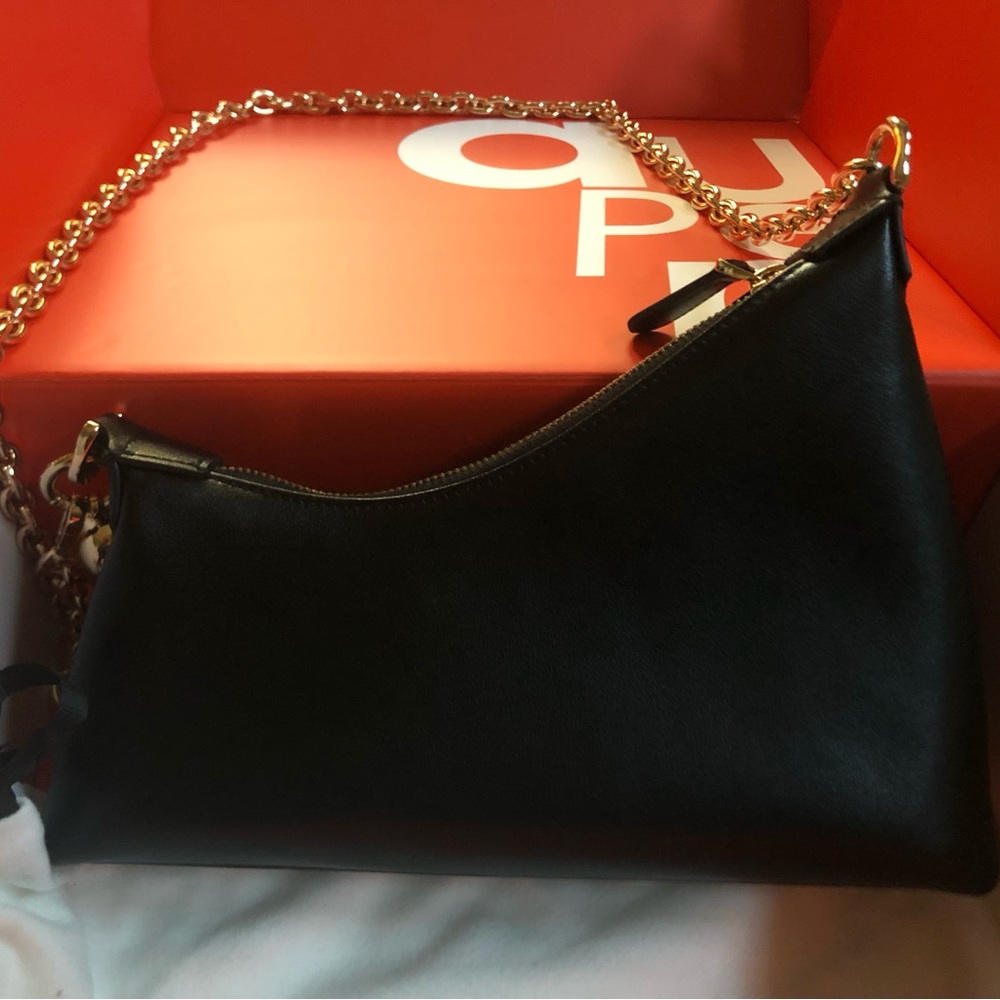 Aupen Nirvana Chain Bag in Noir/Black